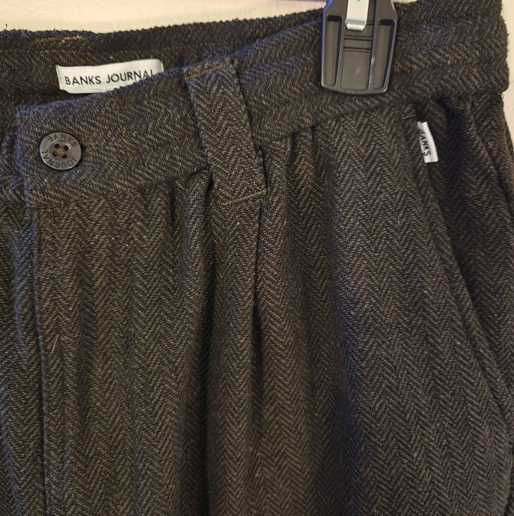 Banks Journal Supply Herringbone Pant - Picture 5 of 8